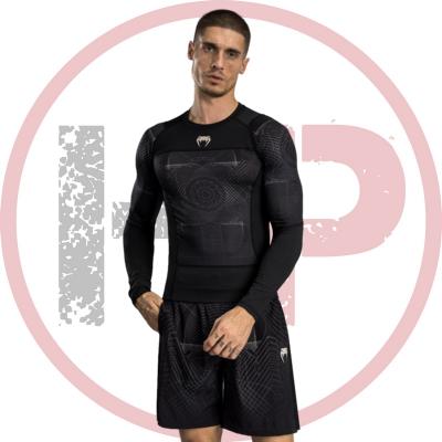Рашгард Venum G-Fit Air Deep Black/Desert Sand